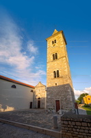 View of internal street and spaces of the ancient village with s